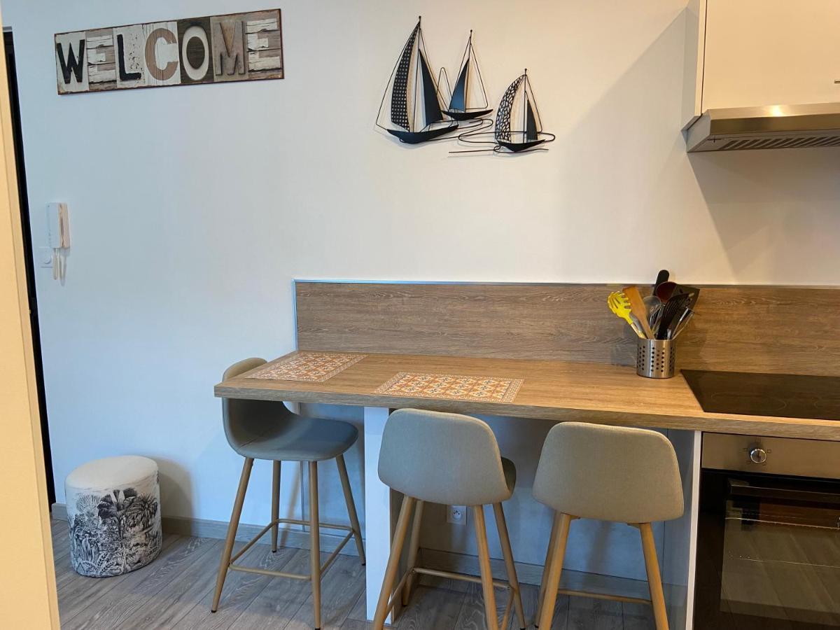 "Appartement Sur Digue" Proche De La Plage Avec Wifi 위머로우 외부 사진