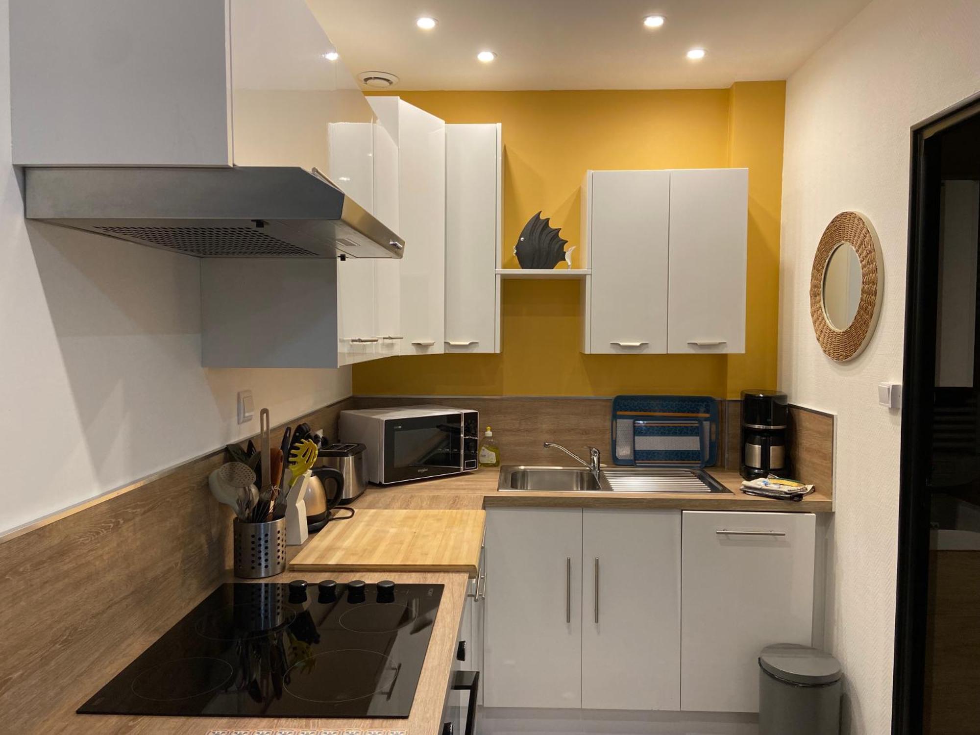 "Appartement Sur Digue" Proche De La Plage Avec Wifi 위머로우 외부 사진