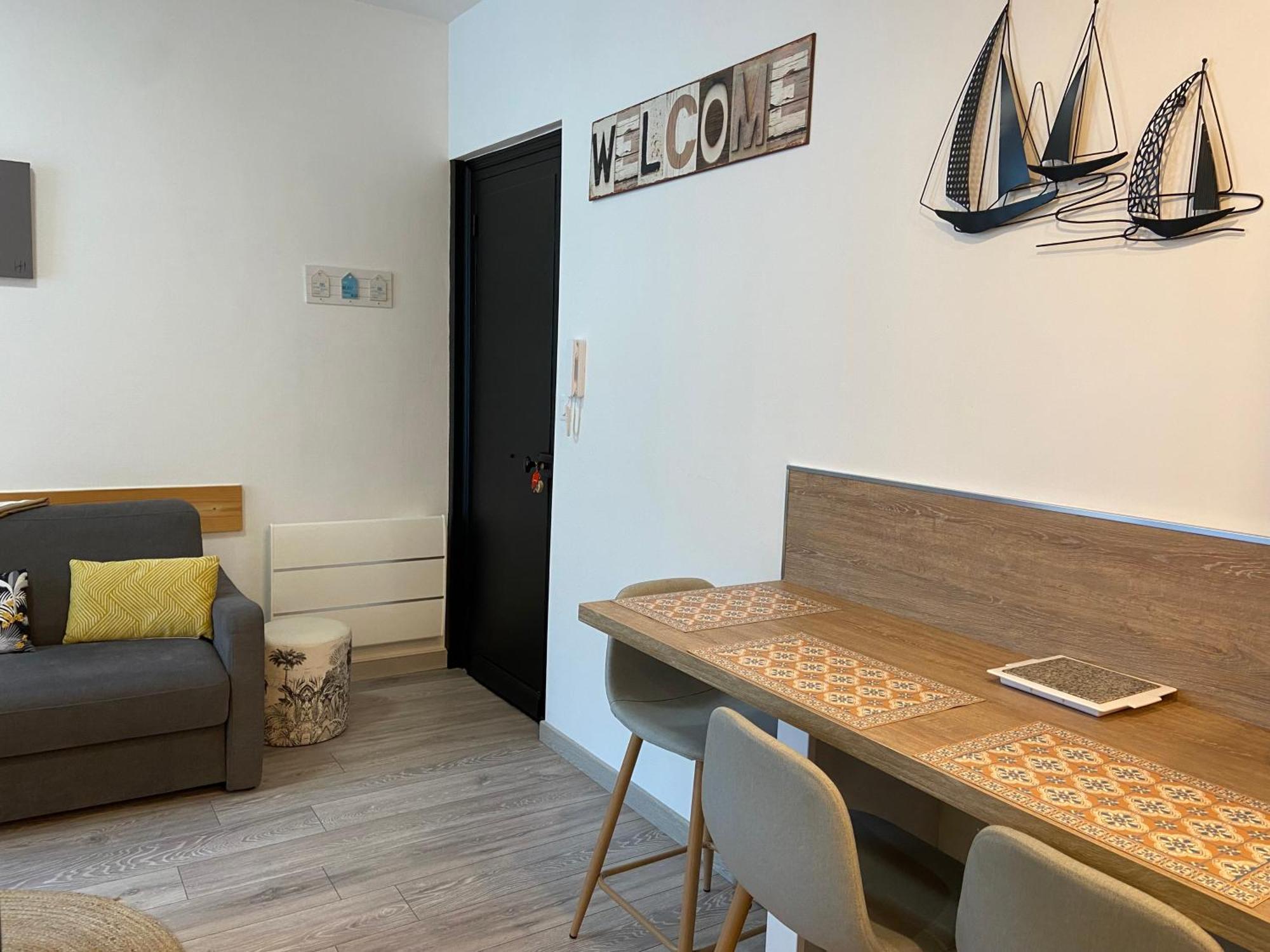"Appartement Sur Digue" Proche De La Plage Avec Wifi 위머로우 외부 사진