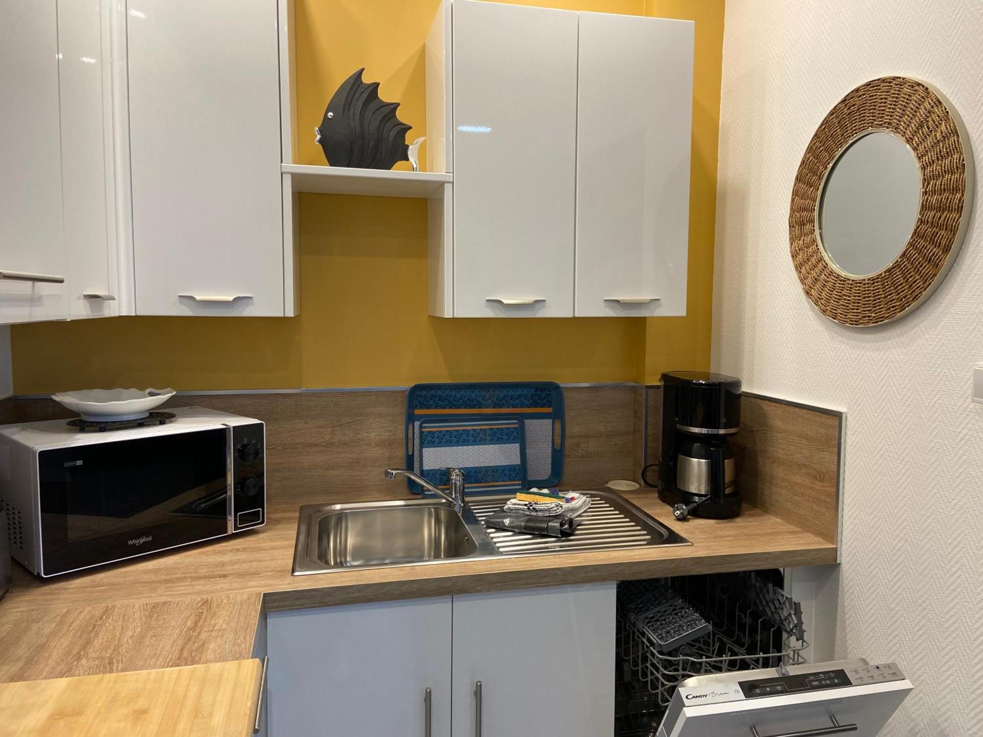 "Appartement Sur Digue" Proche De La Plage Avec Wifi 위머로우 외부 사진