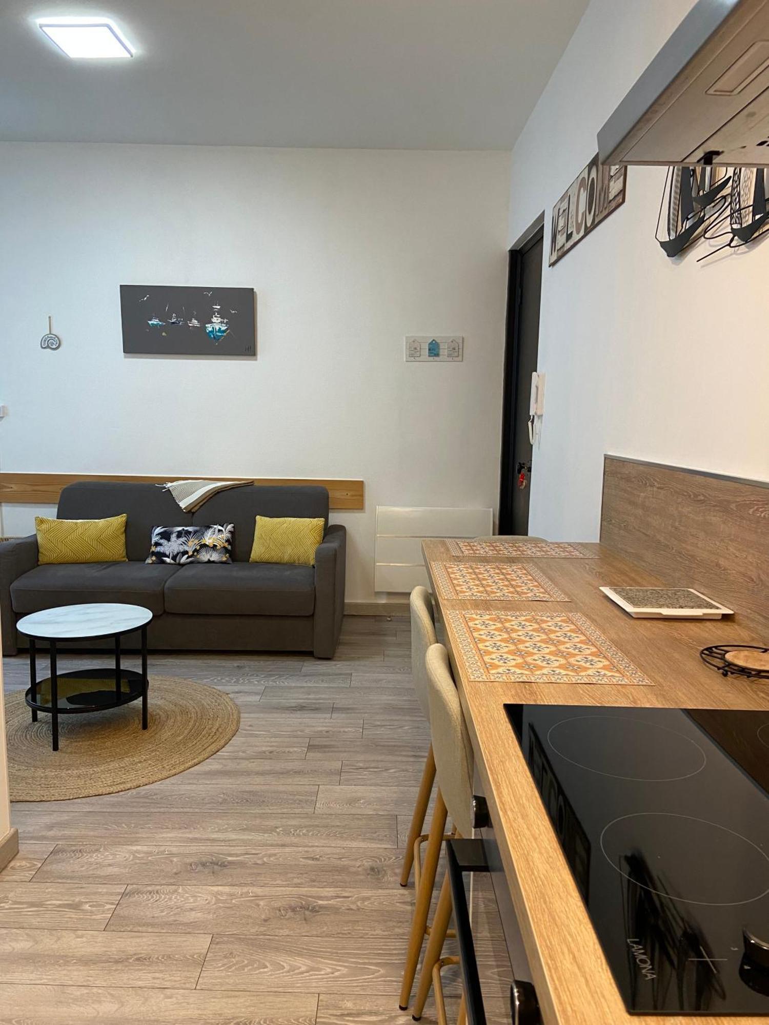 "Appartement Sur Digue" Proche De La Plage Avec Wifi 위머로우 외부 사진
